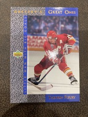 1993 Upper Deck Gretzky's Great Ones Theoren Fleury #GG7